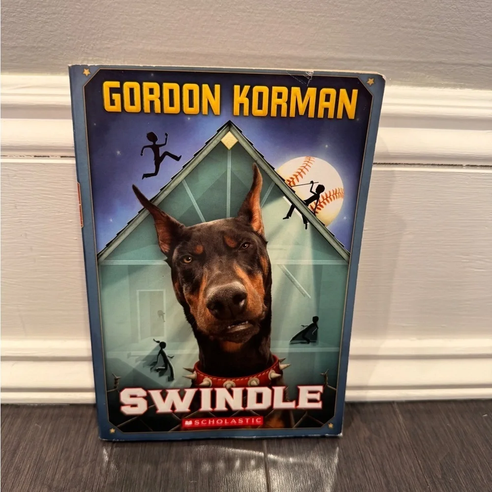 Swindle by Gordon Korman Dog Paperback Book Boys Kids